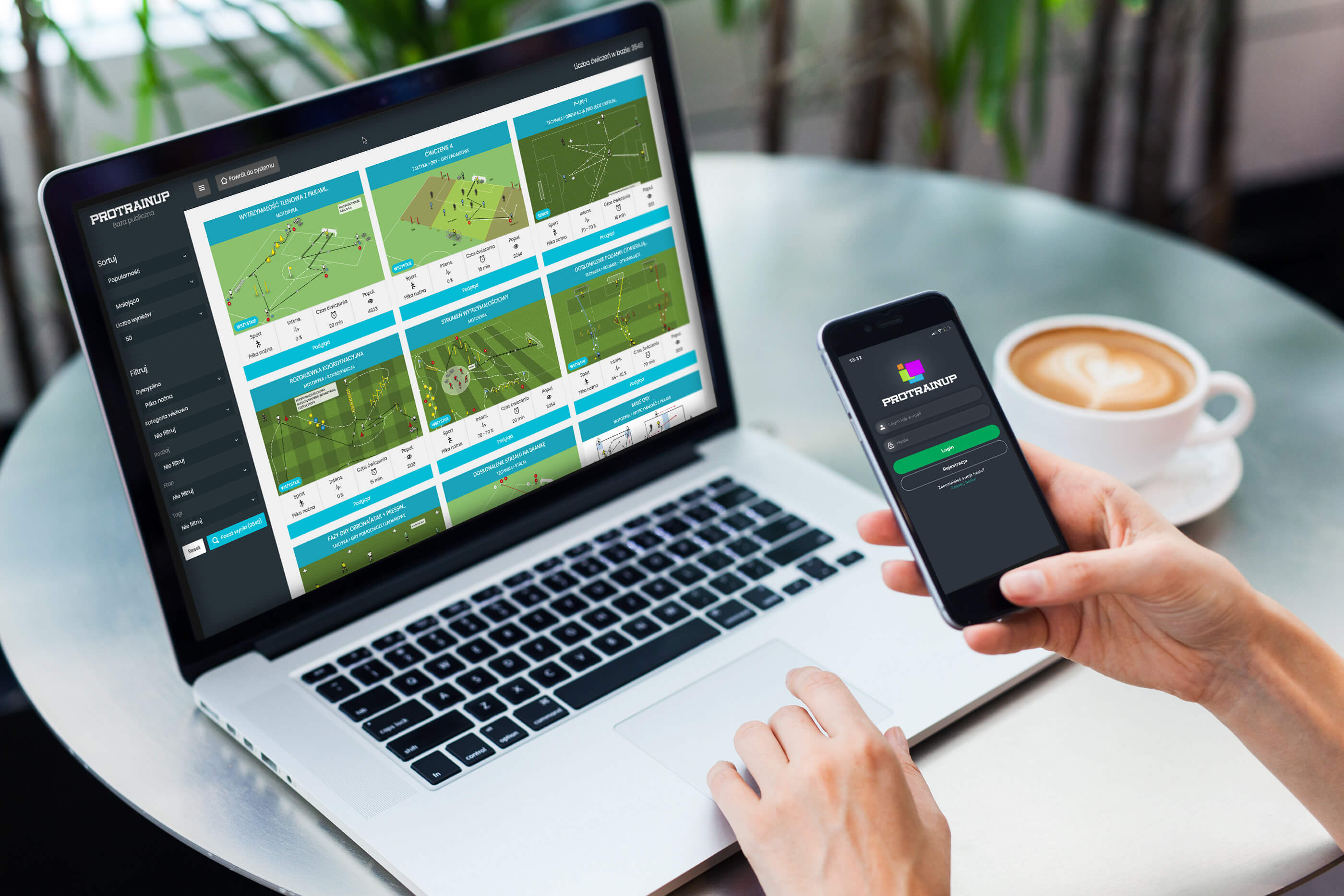 Promien Rury ProTrainUp - Système de gestion de club sportif